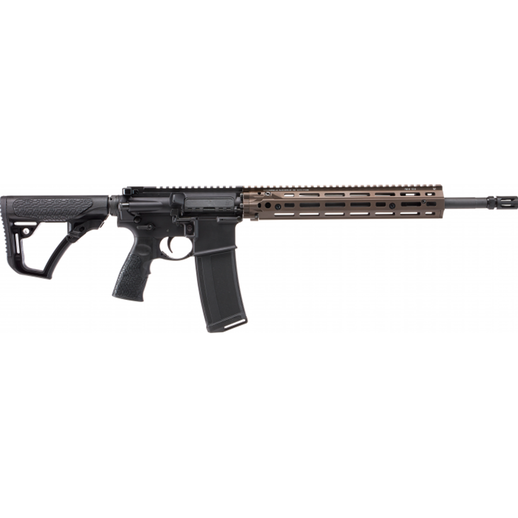 Daniel Defense M4A1 556 Black Reciever FDE RIII Mlok Rail 14.5 Pinned ...