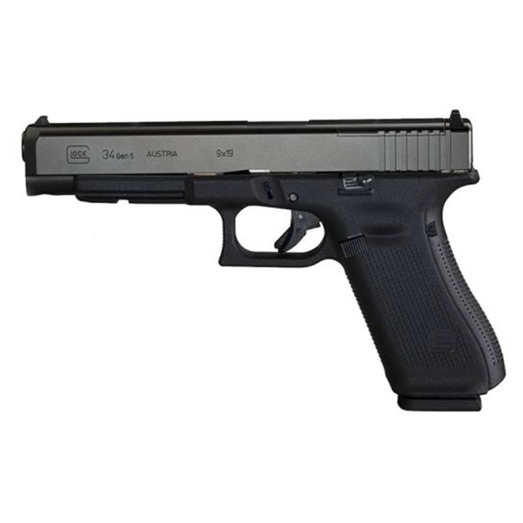 GLOCK 34 Gen 5 MOS 9mm Front Serration 5.3 Barrel 17 Round