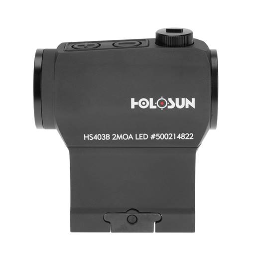 Holosun Technologies 403B Rifle Red Dot 2 MOA Button Control Shake Awake Night Vision Compatible HS403B