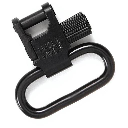 Uncle Mikes 1403-2 Sling Swivels 1" Black