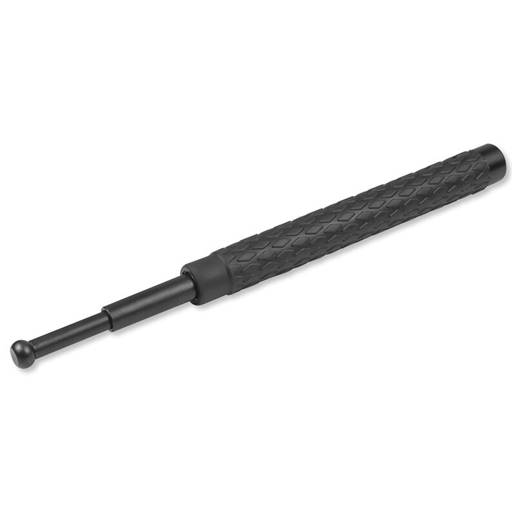 PS PRODUCTS Expandable Baton with Sheath & Rubber Handle 26" Steel Black NS-26R