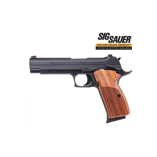 Sig Sauer 210A-9-B P210 Standard 9mm Black Walnut Grip 5" Barrel 8 Rounds