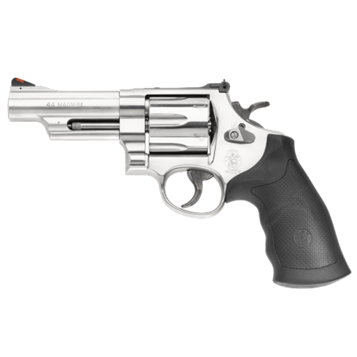 Smith & Wesson 163603 Model 629 44 Magnum Stainless Black Rubber Grip 4" Barrel 6 Shot