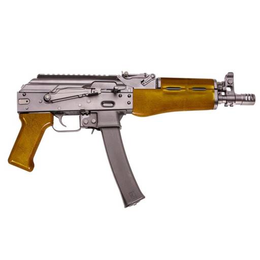 Kalashnikov Usa KP-9AW KP-9 9mm Pistol Amber Wood 9.25" Barrel 30 Rounds
