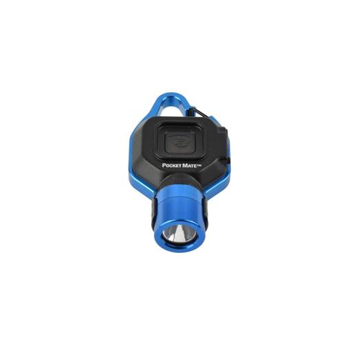 Streamlight 73302 Pocket Mate 325 Lumen Keychain USB Rechargeable Light Blue Push Button