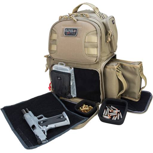 GPS GPS-T1610BPT Tactical Range Backpack Tan