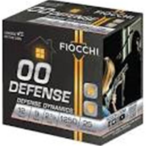 Fiocchi Ammunition 12EXOOBK-FIO 12 Gauge 2 3/4" 00 Buck 25 Rounds