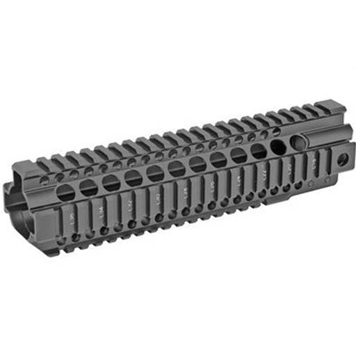 Midwest Industries MI-CRT9.5 Free Float Handguard, 9.25" Length, Quad Rail, Includes Barrel Nut and Wrench, Fits AR-15 Rifles, Black Anodized Finish
