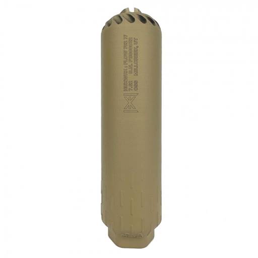 HUXWRX Flow 762 Ti 30 Caliber QD Silencer FDE 2747