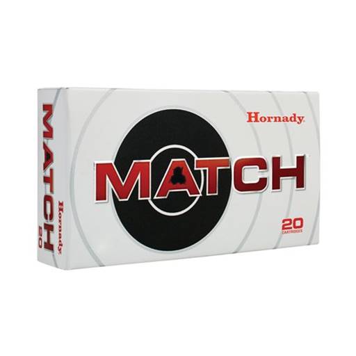 Hornady 82180 Match 300 Win Mag 195 Grain ELD 20 Round Box