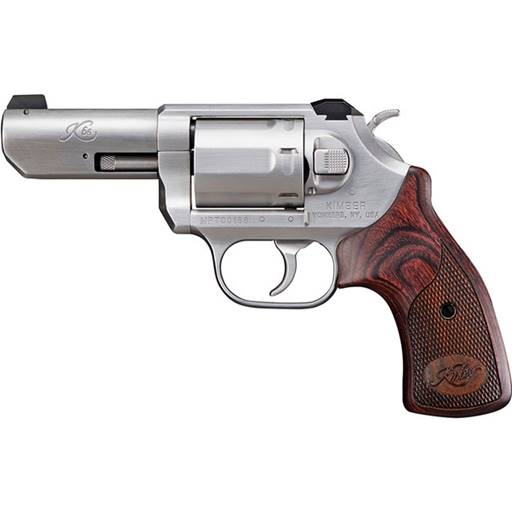 Kimber America K6S DASA 357 Magnum Brushed Stainless Wood Grips 3" Barrel 6 Round 3400016