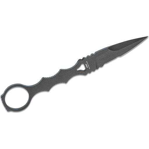 Benchmade 178SBK SOCP Fixed Blade Dagger Black Double Sided Spear Point Partial Serration