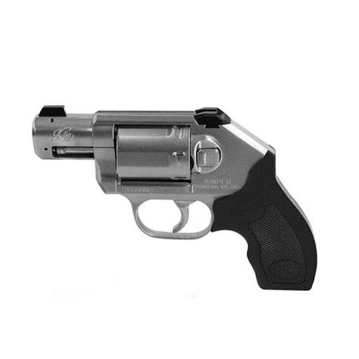 Kimber America 3400010 K6S 357 Magnum Hammerless Brushed Stainless Black Rubber Grips 2" Barrel 6 Round