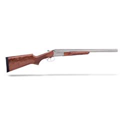 Stoeger 31482 Coach Gun Supreme DT 12ga 3" 20" AA Gloss Walnut, Polished Nickel Side-by-Side Shotgun