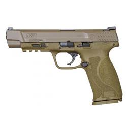 Smith & Wesson 11989 M&P 2.0 9mm FDE 5" Barrel No Safety  17 Round
