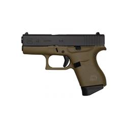 GLOCK UI4350201BFG 43 Battlefield Green Two Tone 9mm