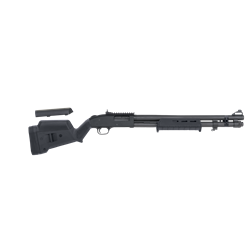 Mossberg 51773 590A1 12ga pump action with magpul ftock and forend 20" ghost ring sights