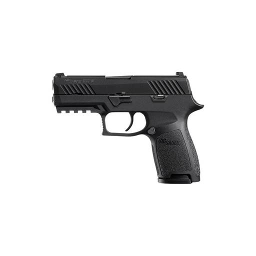Sig Sauer 320C-9-B P320 Nitron Compact 9MM Black Contrast Sights No Safety 3.9" Barrel 15 Rounds