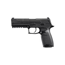 Sig Sauer 320F-9-B P320 Nitron Full Size 9MM Black Contrast Sights No Safety 4.7" Barrel 17 Rounds