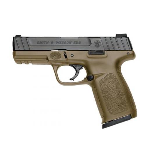 Smith & Wesson 11998 SD9 9mm  4" Barrel FDE No Safety 16 Round