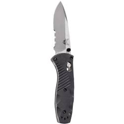 Benchmade 585S Mini-Barrage assisted open serrated knife