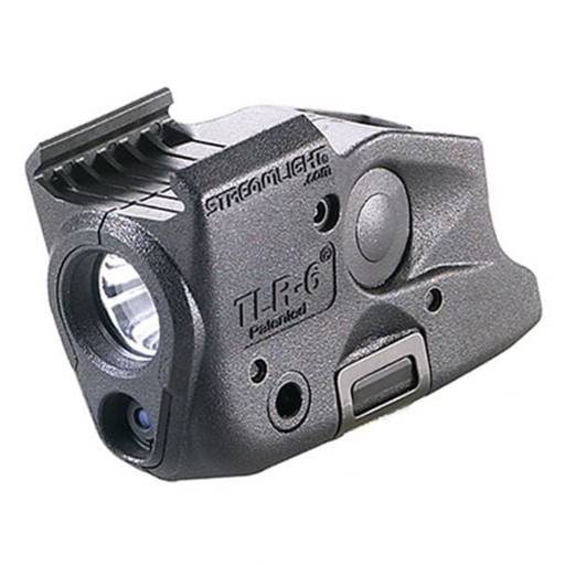 Streamlight 69284 TLR-6 100 Lumen With Red Laser Fits Sig Sauer P365/X/XL CR123A Black Push Button