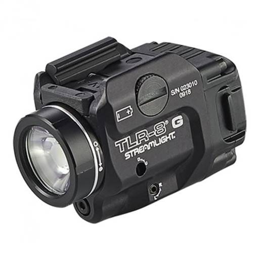 Streamlight 69430 TLR-8G 500 Lumen Pistol light with green laser for full sized and compact pistols