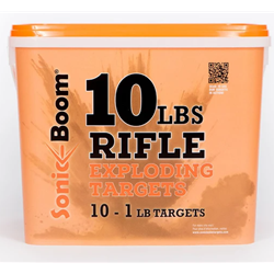 Sonic Boom SBT0110P 1 lb Exploding Rifle Target - 10 Pack