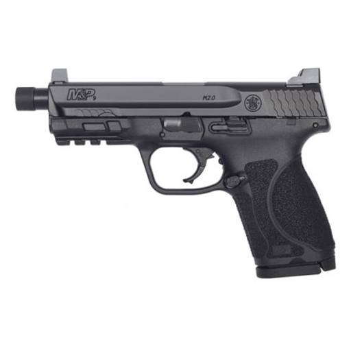 Smith & Wesson 13111 M&P 2.0 Compact 9MM Black 4.625 Threaded Barrel No Safety 15 Round