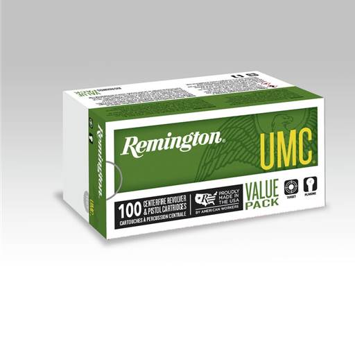 Federal 23795 Remington UMC 40 S&W 180 Grain Full Metal Jacket 100 Round Box