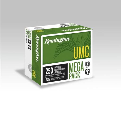Federal 23721 Remington UMC 380 ACP 95 Grain Full Metal Jacket 250 Round Box