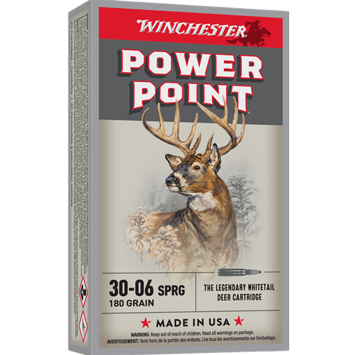 Winchester Super X 30-06 Springfield 180 Grain Power Point 20 Round Box X30064