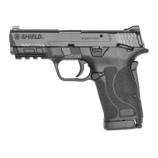 Smith & Wesson 13458 Shield EZ 30 Super Carry Thumb Safety Black 3.625" Barrel 10 Round