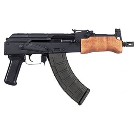 Century Arms HG2137-N Mini Draco AK-47 Pistol 7.62x39 Wood Furniture 7.75" Barrel 30 Round