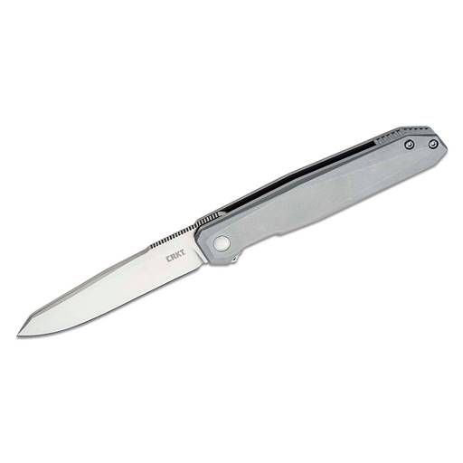 CRKT Facet Stainless Steel Grip Satin Reverse Tanto Assisted Opening K230XXP