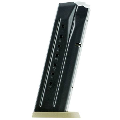 Smith & Wesson M&P 9mm 17 Round Magazine With Brown Base Pad 3007345