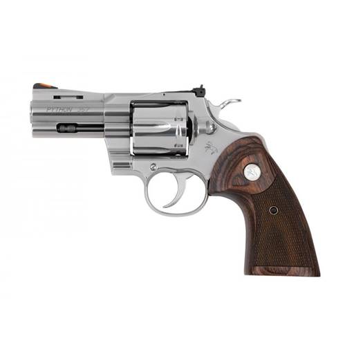 Colt PYTHON-SP3WTS Python 357 Magnum Stainless 3" Barrel 6 Round