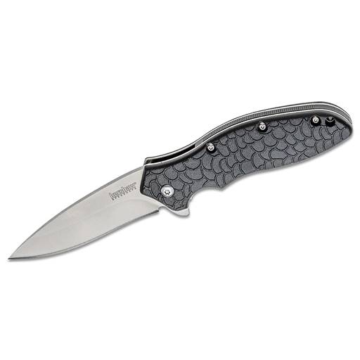 Kershaw 1830 Oso Sweet Black Handle Satin Drop Point Blade Assisted Opening