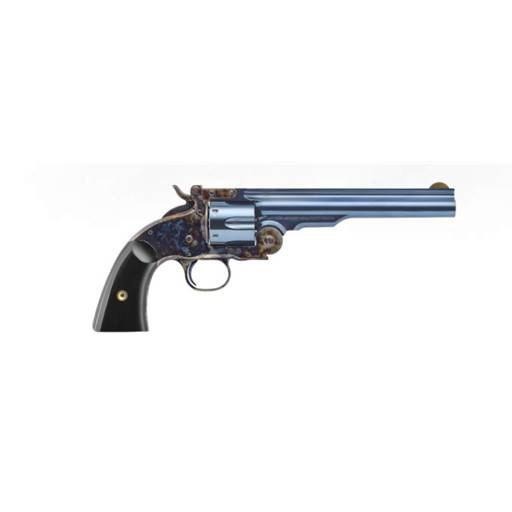 Uberti 356720 1875 No. 3 2nd Model Top-Break Outlaw Lawmen "Hardin" .45 Colt Blued Case-Hardened 7" Barrel 6 Shot