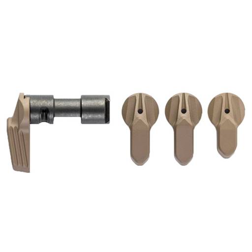 Radian Weapons R0015 Talon Safety Selector  FDE AR-15  4 Lever Kit Ambidextrous