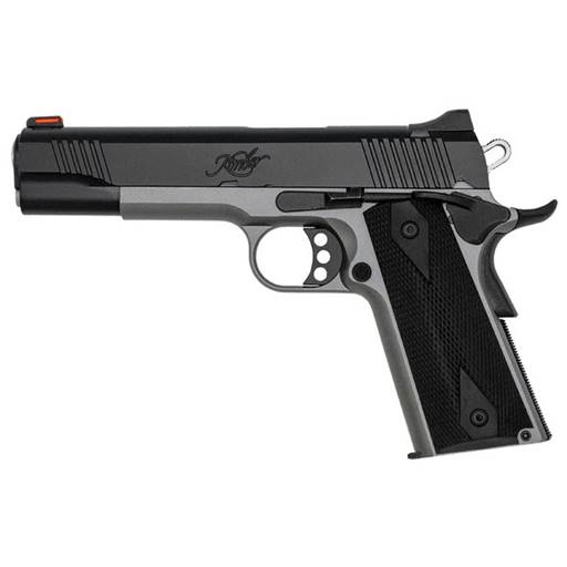 Kimber America 3700693 Custom LW Shadow Ghost 1911 45ACP 5" Barrel 8 Round Magazine Two Tone with Black Slide and Silver Frame