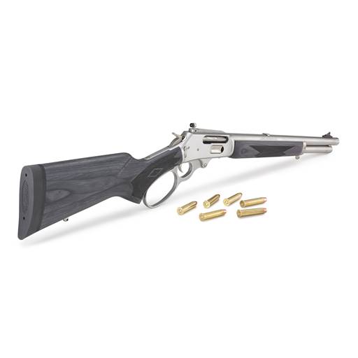 Marlin 70450 1895 Trapper 45-70 Laminate Stainless 16.1" Threaded Barrel 5 Rounds