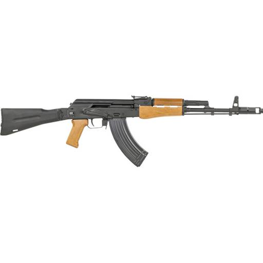 Kalashnikov Usa KR-103 AK-47 7.62x39 Amber Wood Black Side Folding Stock 16.33" Barrel 30 Rounds KR-103SFSAW