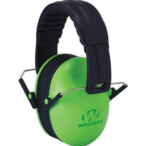 Walkers GWP-FKDM-LG Baby and Kids Muff Lime Green Passive 23db