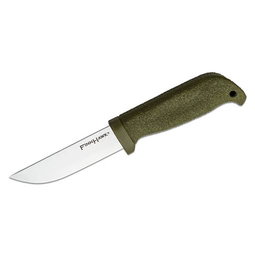 Cold Steel Finn Hawk Fixed Satin Blade Green Handle CS-20NPK