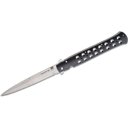 Cold Steel CS-26SXP Ti Lite Liner Lock Spear Point Stain Blade Black Handle