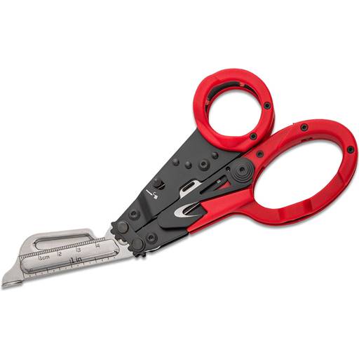 SOG SOG-23-125-02-43 Parashears Red Medical and Rescue Scissors and Multi Tool