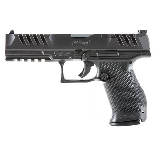 Walther 2844222 PDP Compact 9mm 5" Barrel Optic Cut Black 15 Rounds